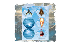 Load image into Gallery viewer, DragonStrike Blue&amp;Brass + expansion mat (no miniatures, tokens only )