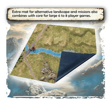 Load image into Gallery viewer, DragonStrike Blue&amp;Brass + expansion mat (no miniatures, tokens only )