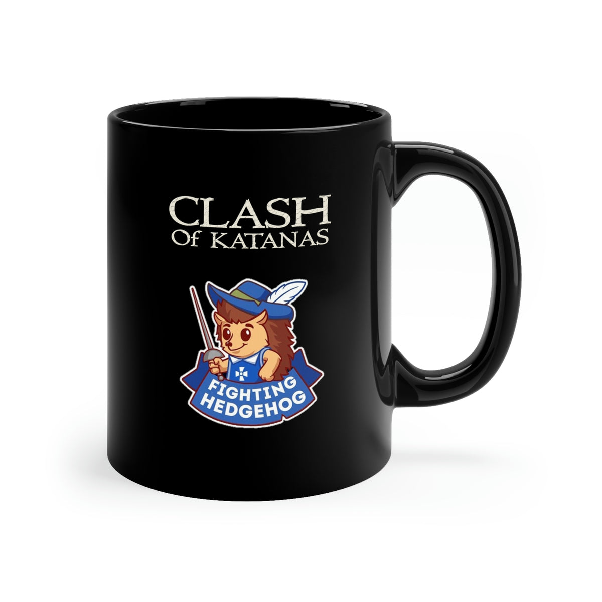 CLASH of Katanas Mug – Fighting Hedgehog