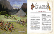 Load image into Gallery viewer, CLASH of Spears - Hardcover Rulebook